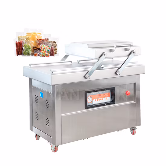 Dz-600/2sb Seladora a Vácuo Industrial Comercial Máquina de Selar Sacos a Vácuo para Alimentos Máquina de Embalar