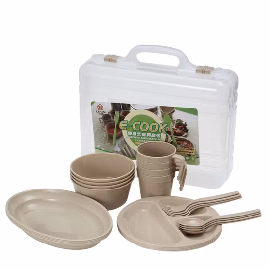 Grid Disc Disposable Disposable Tableware Degradable Compostable Pulp Molding Bagasse Pulp Bamboo Pulp 9 Inch 3 Bl23145