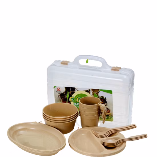 Grid Disc Disposable Disposable Tableware Degradable Compostable Pulp Molding Bagasse Pulp Bamboo Pulp 9 Inch 3 Bl23145