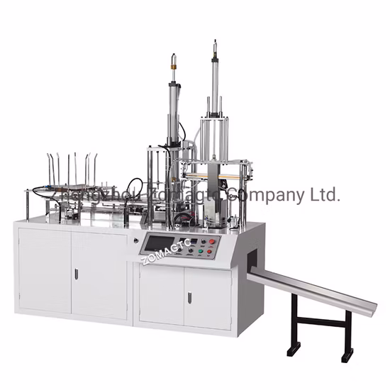 Paper Cup Holder Forming Machine Automatic Crash Lock Bottom Popcorn Box Making Machine