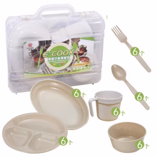 Grid Disc Disposable Disposable Tableware Degradable Compostable Pulp Molding Bagasse Pulp Bamboo Pulp 9 Inch 3 Bl23145