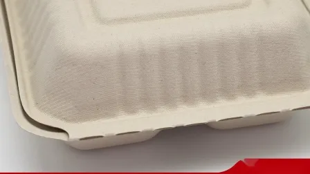 Microwavable Disposable Sugarcane/Wheat Straw/Bamboo Pulp/Firber 100% Compostable Tableware