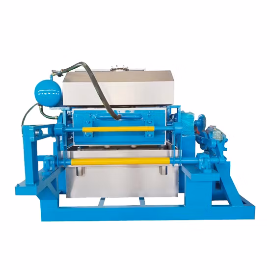 Máquina de bandeja de ovos automática formadora de papel para papelão Máquina de fabricação de bandeja de ovos para caixa