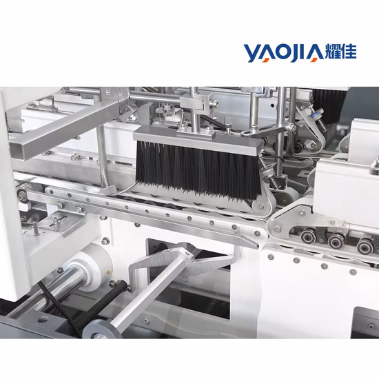Paletes Carton Folder Gluer Cup Formando Máquina De Fazer Caixas De Papel