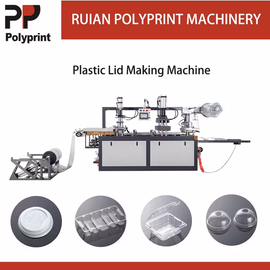 Embalagem automática de plástico para frutas em forma de concha, caixa, bandeja, papel, xícara de café, tampa, termoformagem, máquina de fabricação